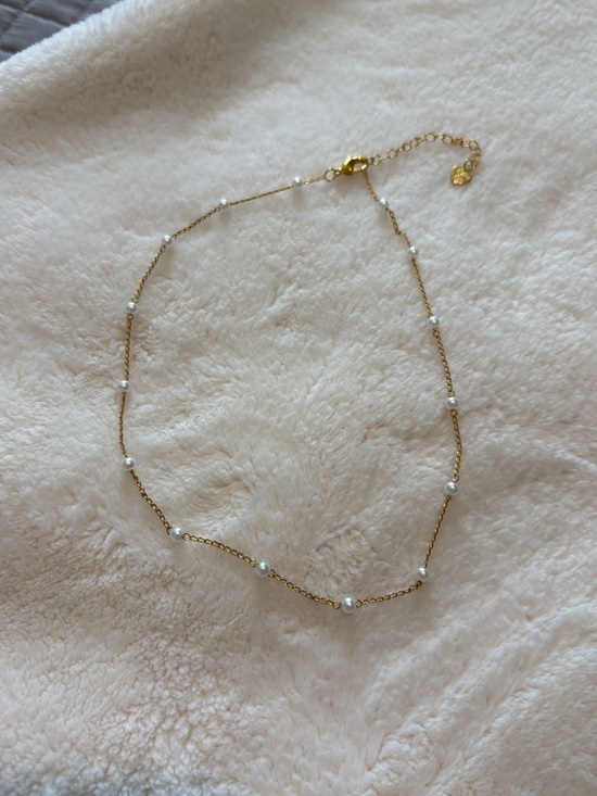 Evry Jewels Jewelry - Evry Jewels Gold Pearl Choker Necklace